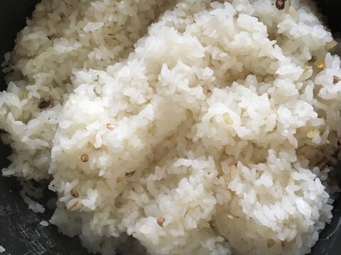 雑穀米ご飯の炊き方